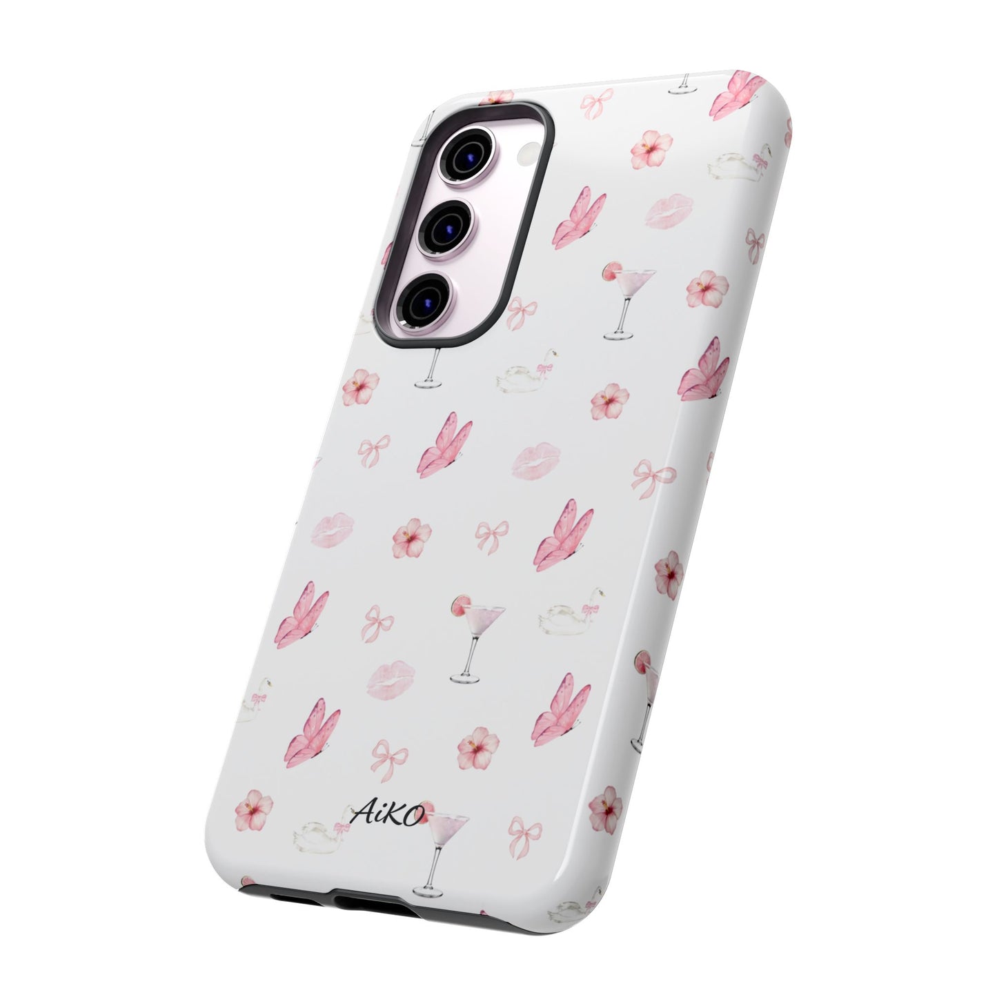 Pink Floral & Cocktail