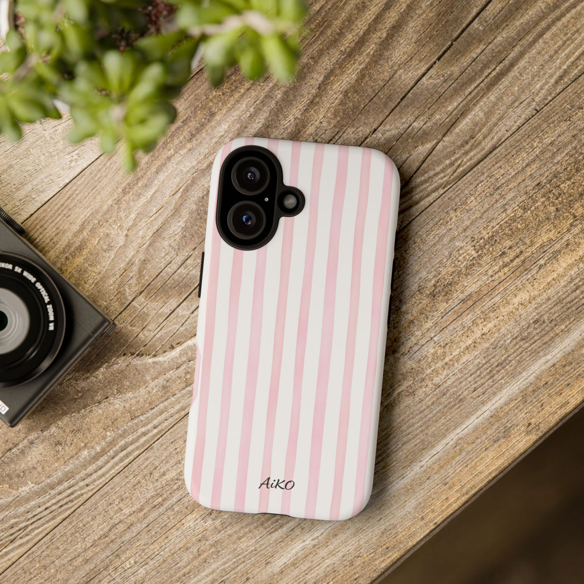 Pink Blush Stripes