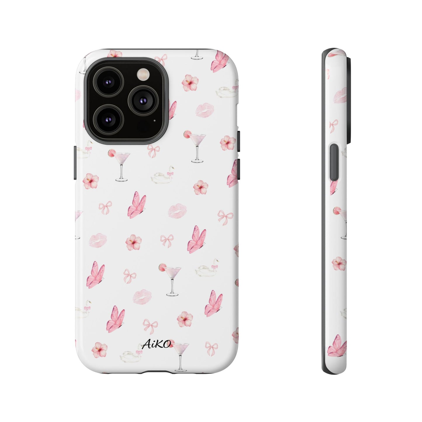 Pink Floral & Cocktail