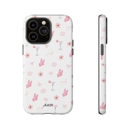 Pink Floral & Cocktail