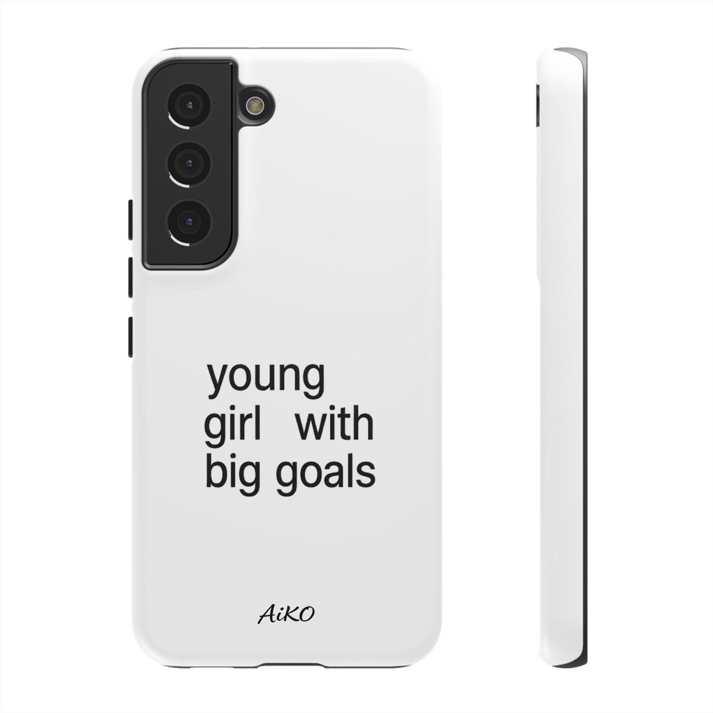 Young Girl With Big Goals