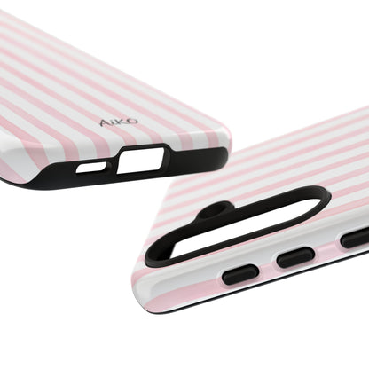 Pink Blush Stripes