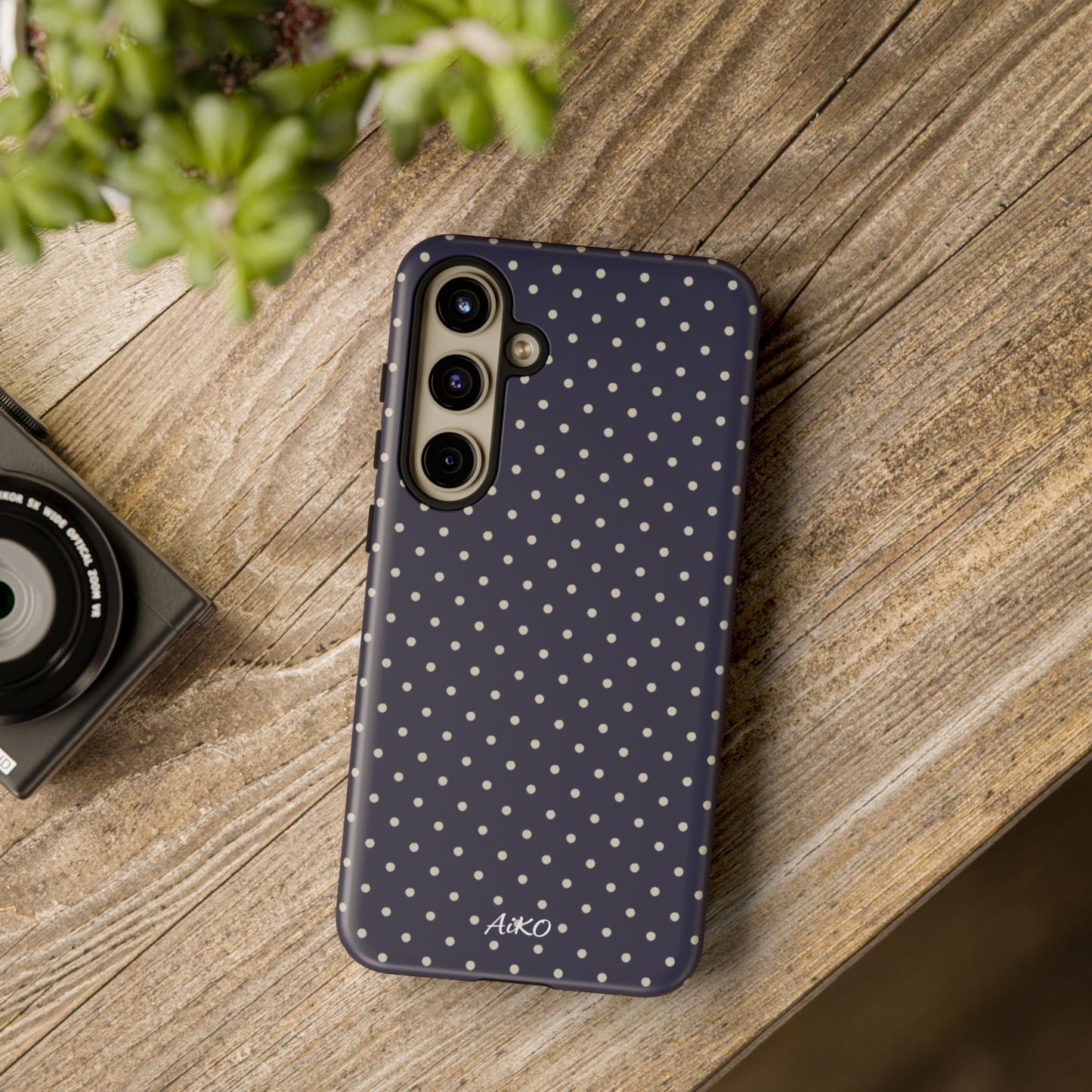 Baby Dots ( Navy and Blue)