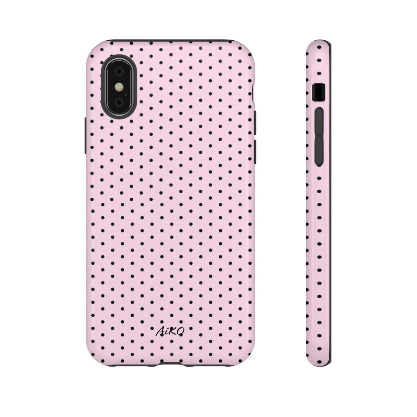 Baby Dots (Black and Pink)