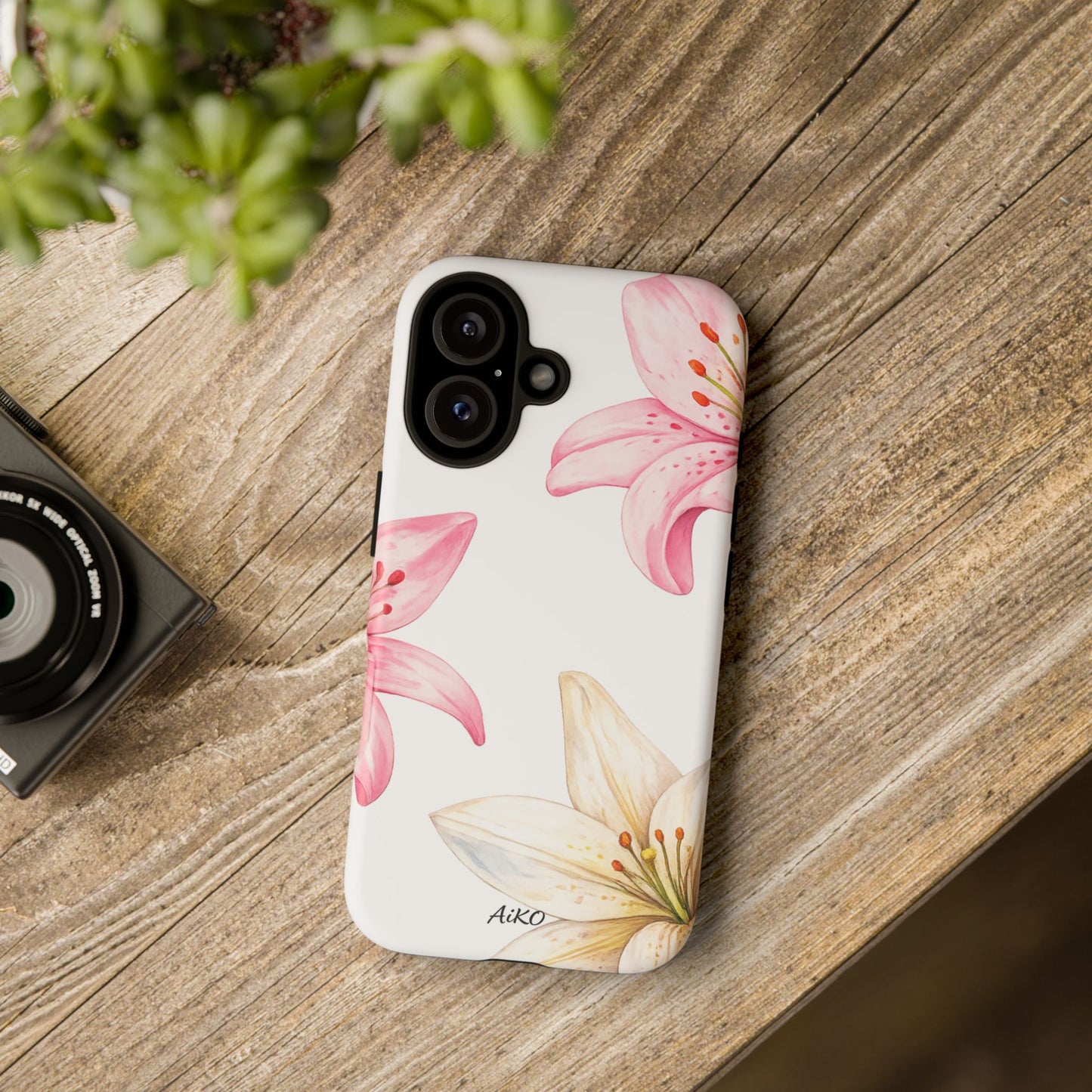 Blossom Grace Clear Case