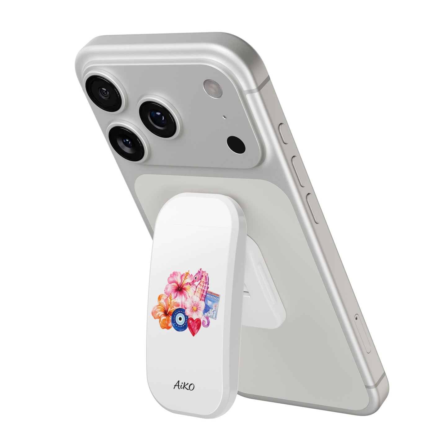 European Summer Phone Click-On Grip