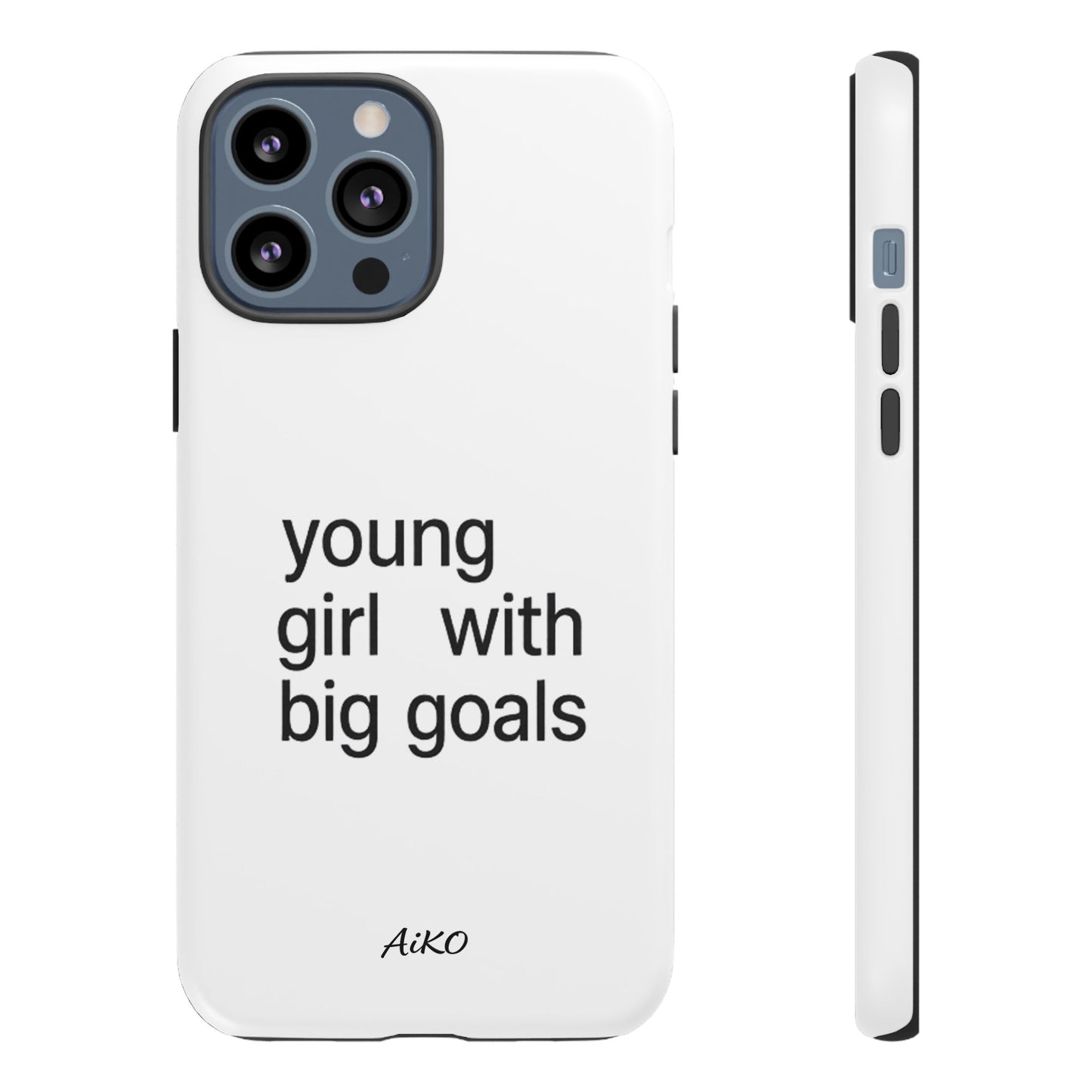 Young Girl With Big Goals