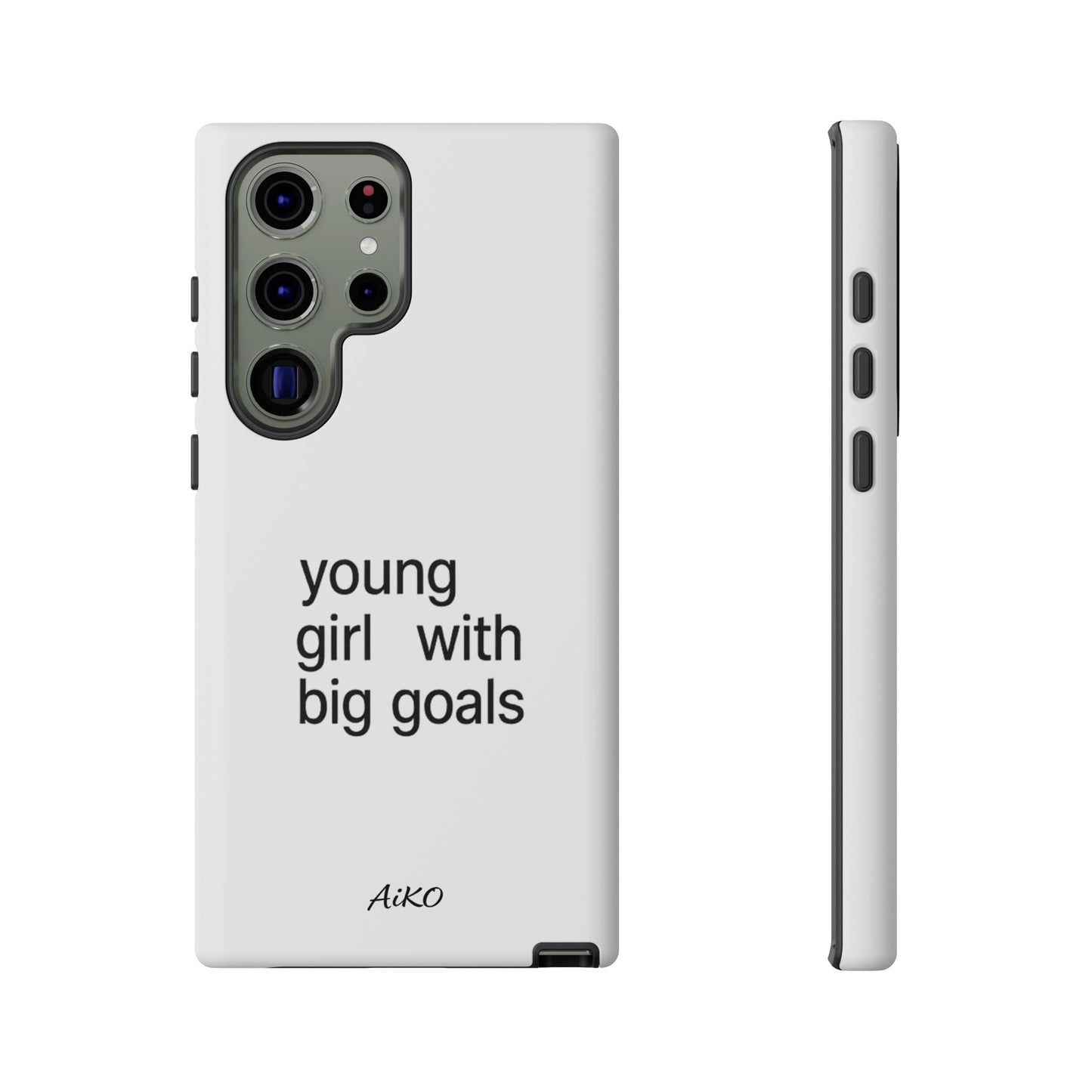 Young Girl With Big Goals