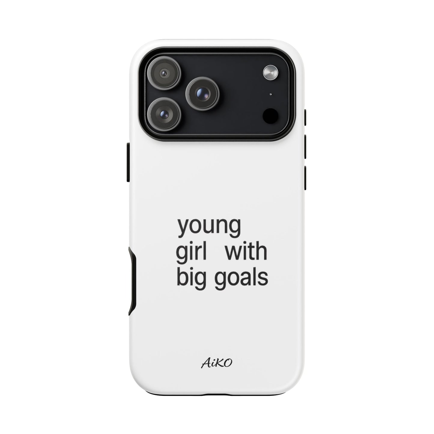 Young Girl With Big Goals