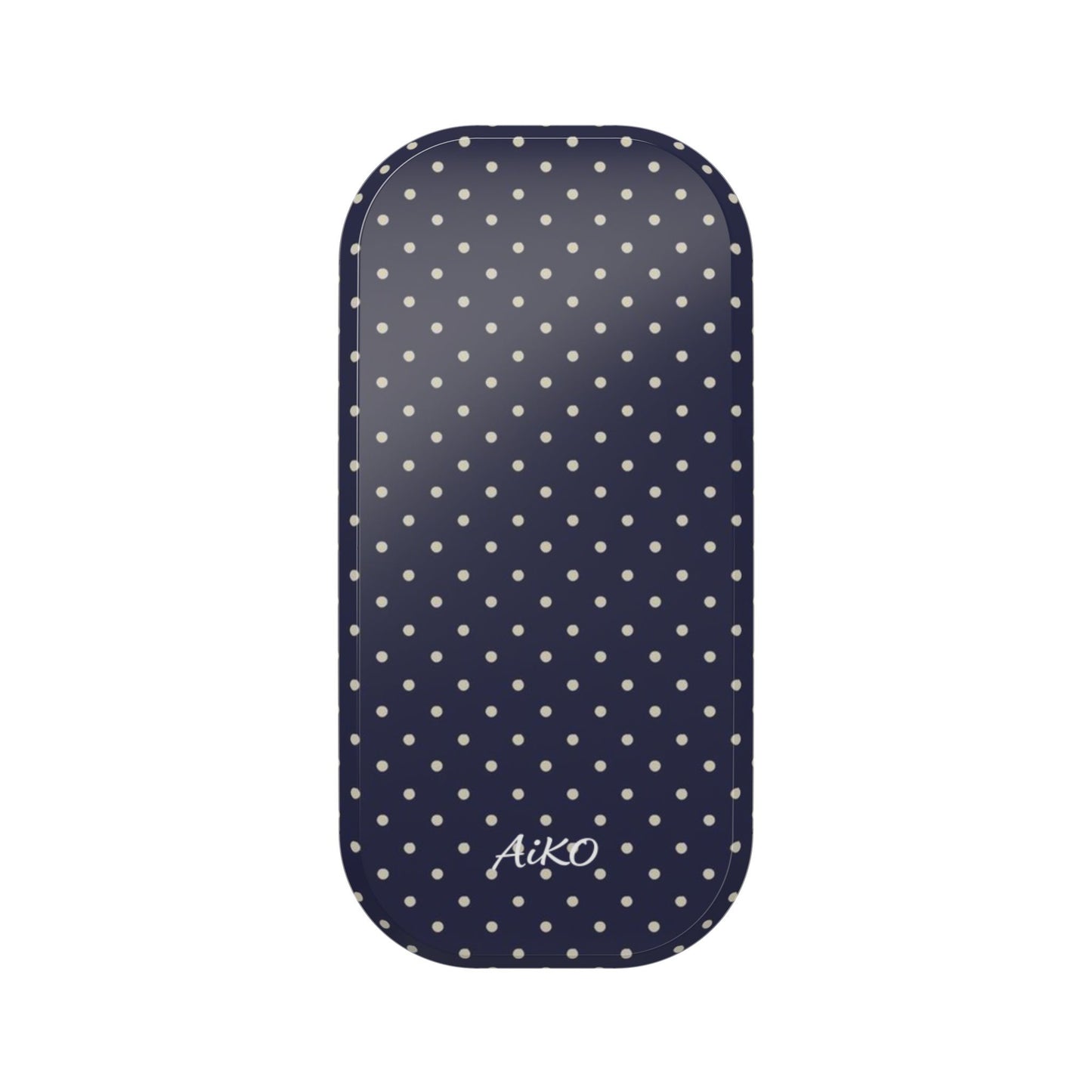 Baby Dots ( Navy and Blue) Phone Click-On Grip