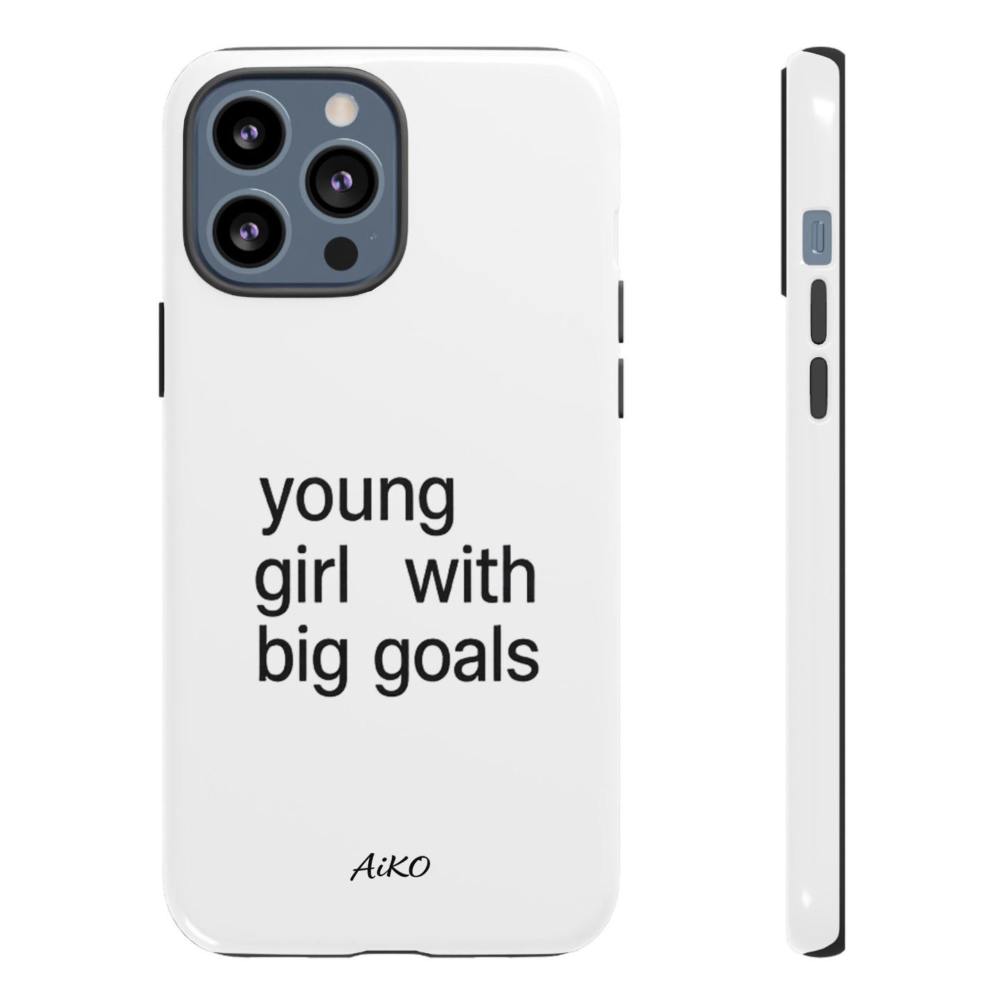Young Girl With Big Goals