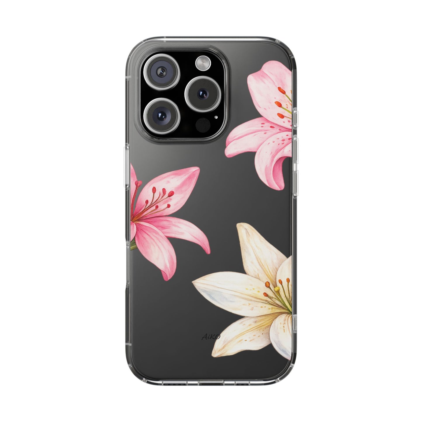 Blossom Grace Clear Case