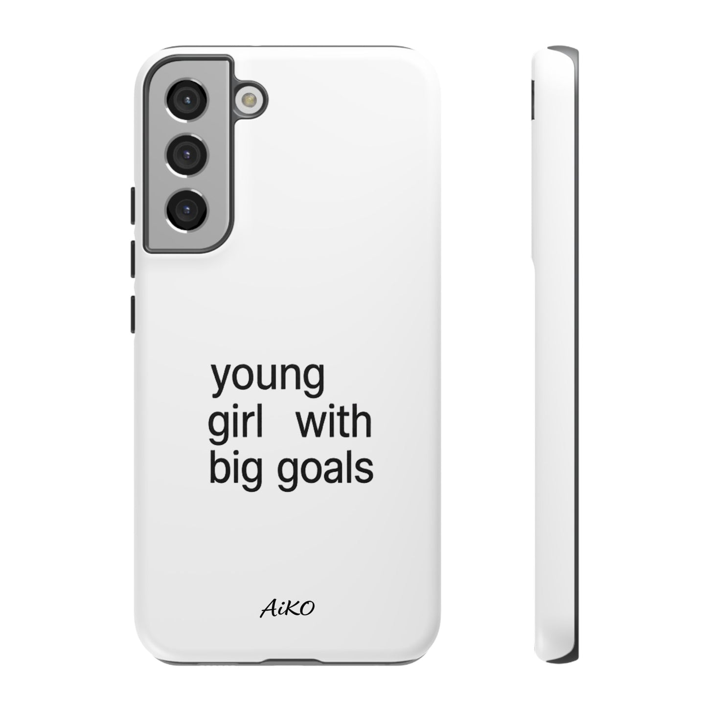 Young Girl With Big Goals