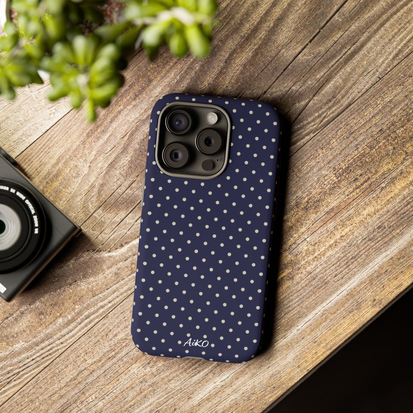 Baby Dots ( Navy and Blue)
