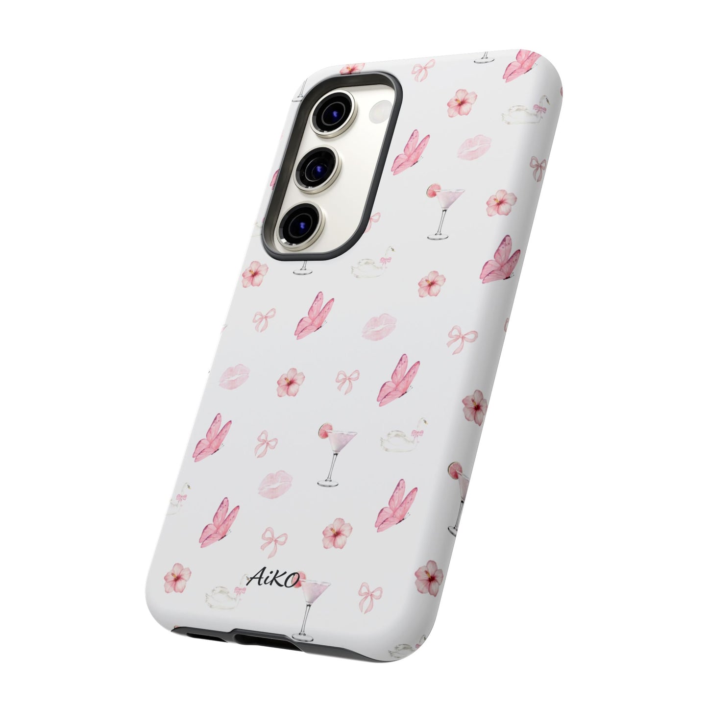 Pink Floral & Cocktail