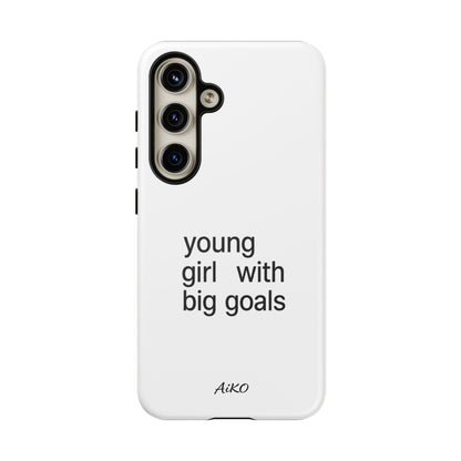 Young Girl With Big Goals