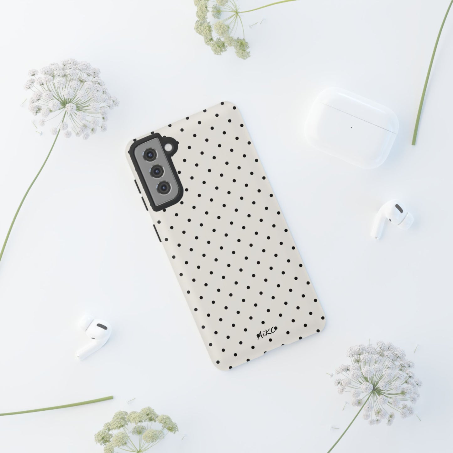 Baby Polka Dots ( Black and White)