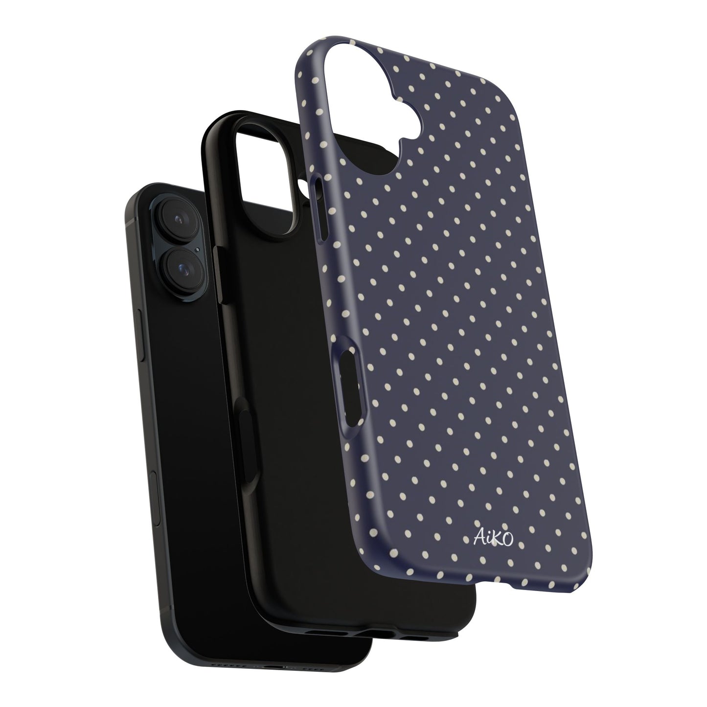 Baby Dots ( Navy and Blue)