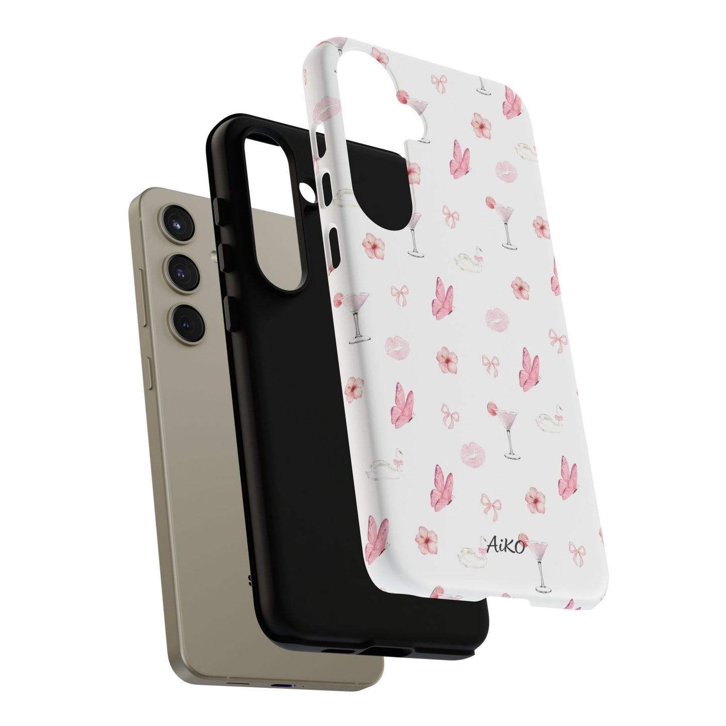 Pink Floral & Cocktail