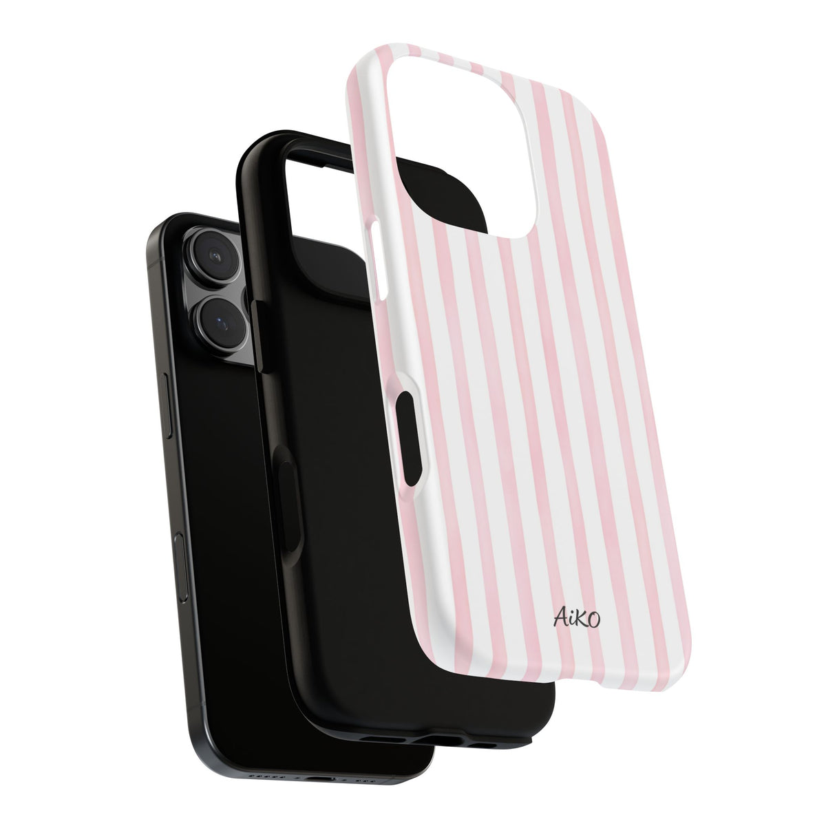 Pink Blush Stripes
