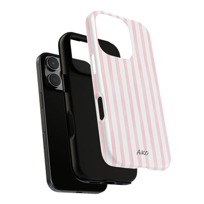 Pink Blush Stripes