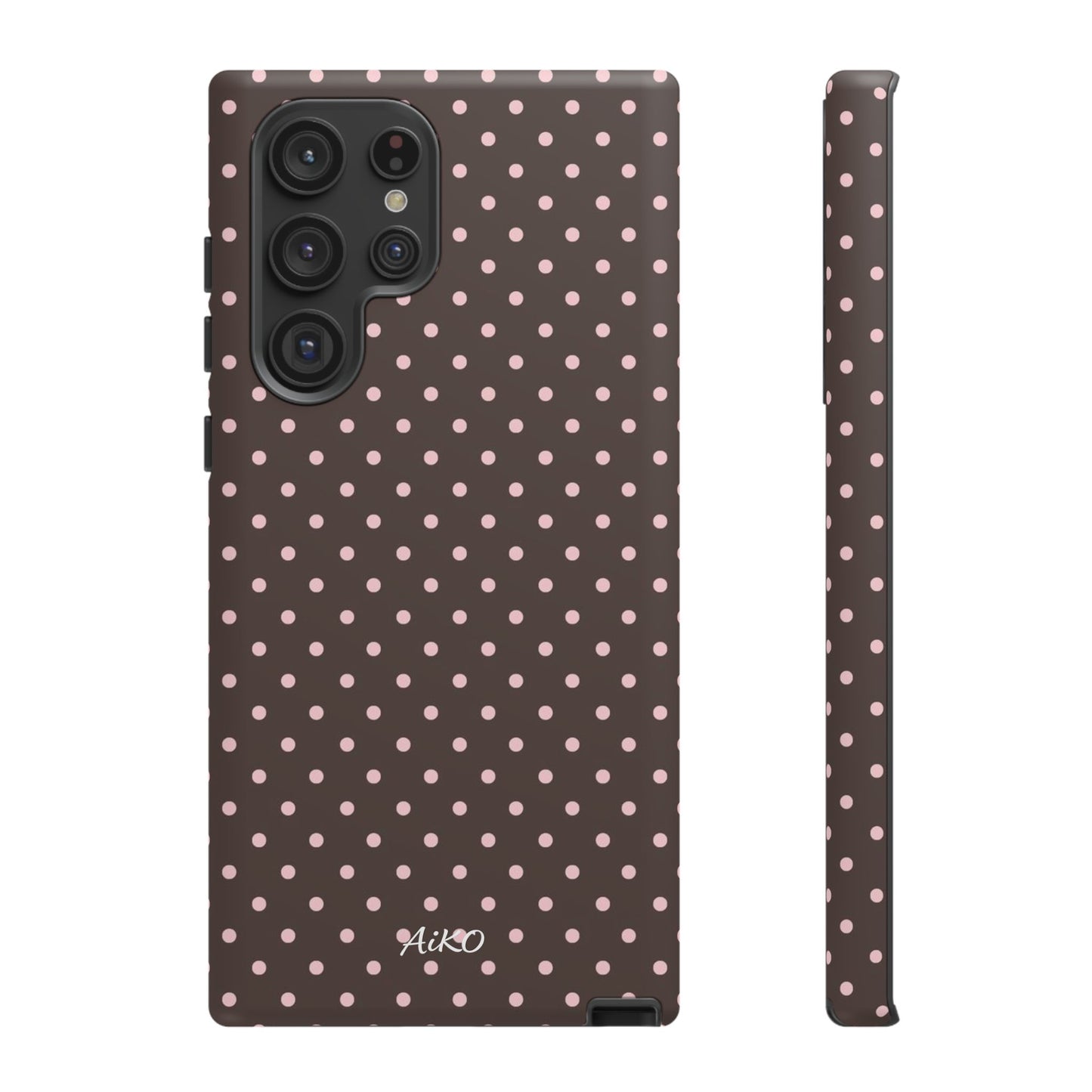 Baby Dots (Brown and Pink)