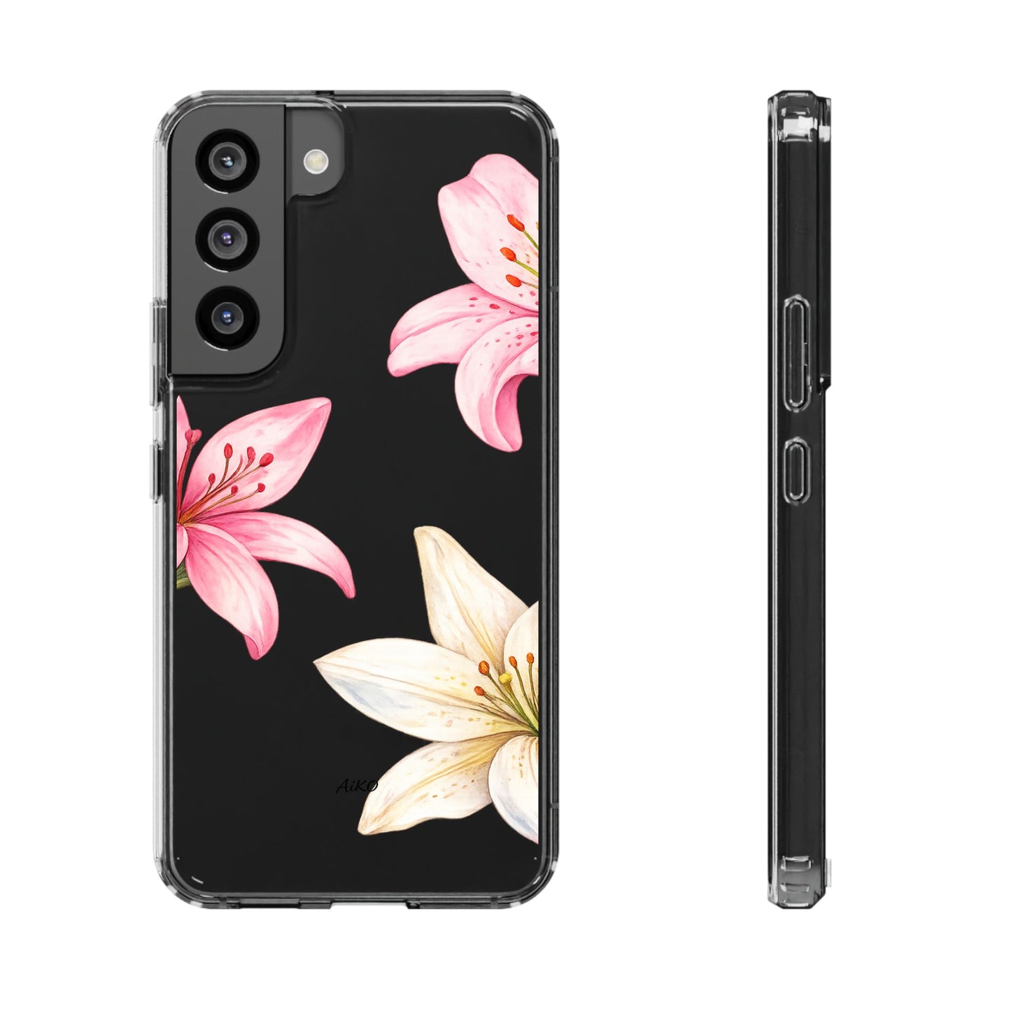 Blossom Grace Clear Case