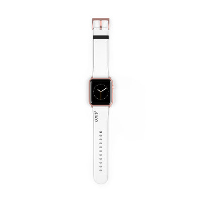 White AppleWatch Band