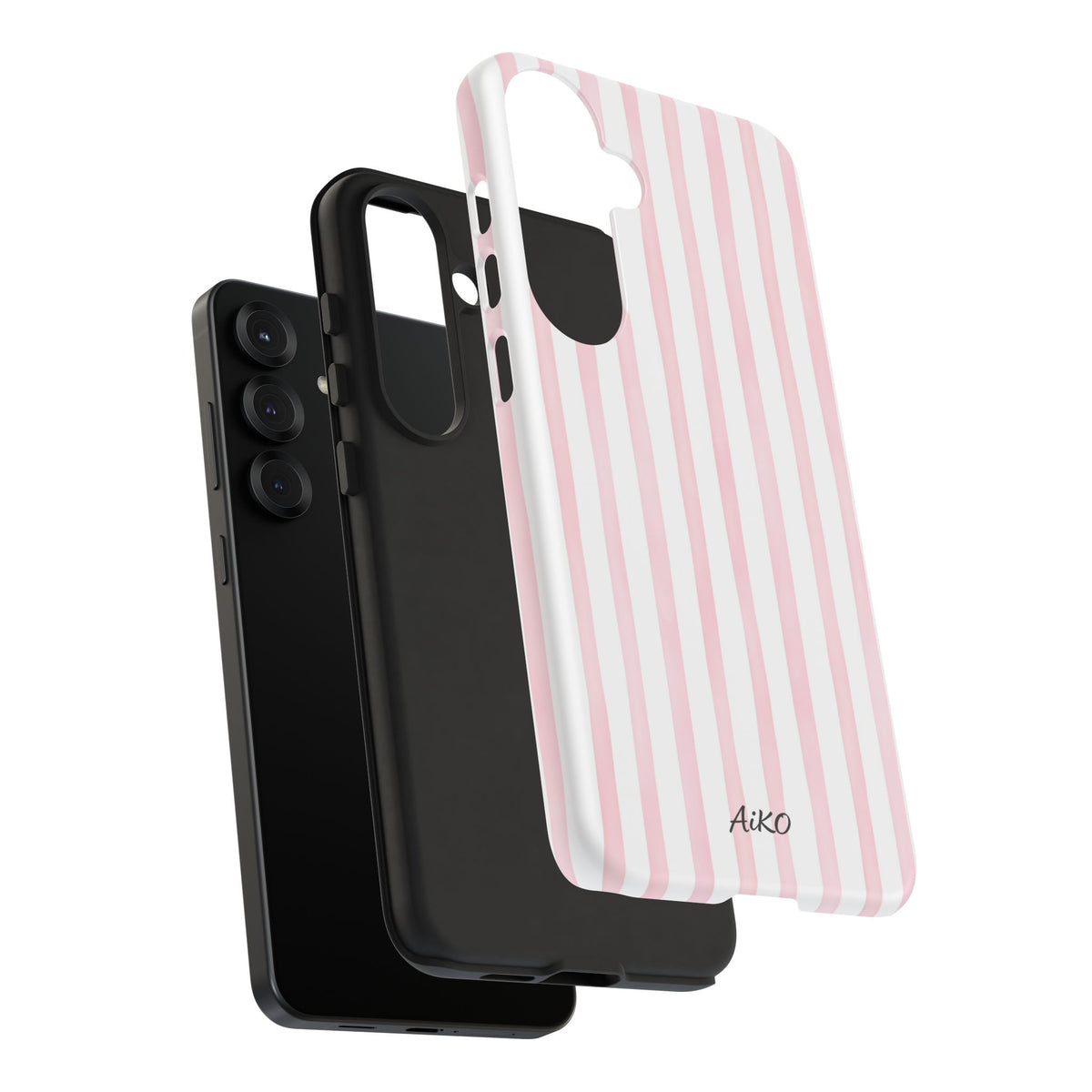 Pink Blush Stripes
