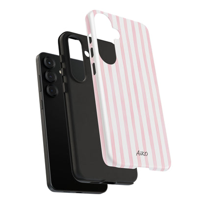 Pink Blush Stripes