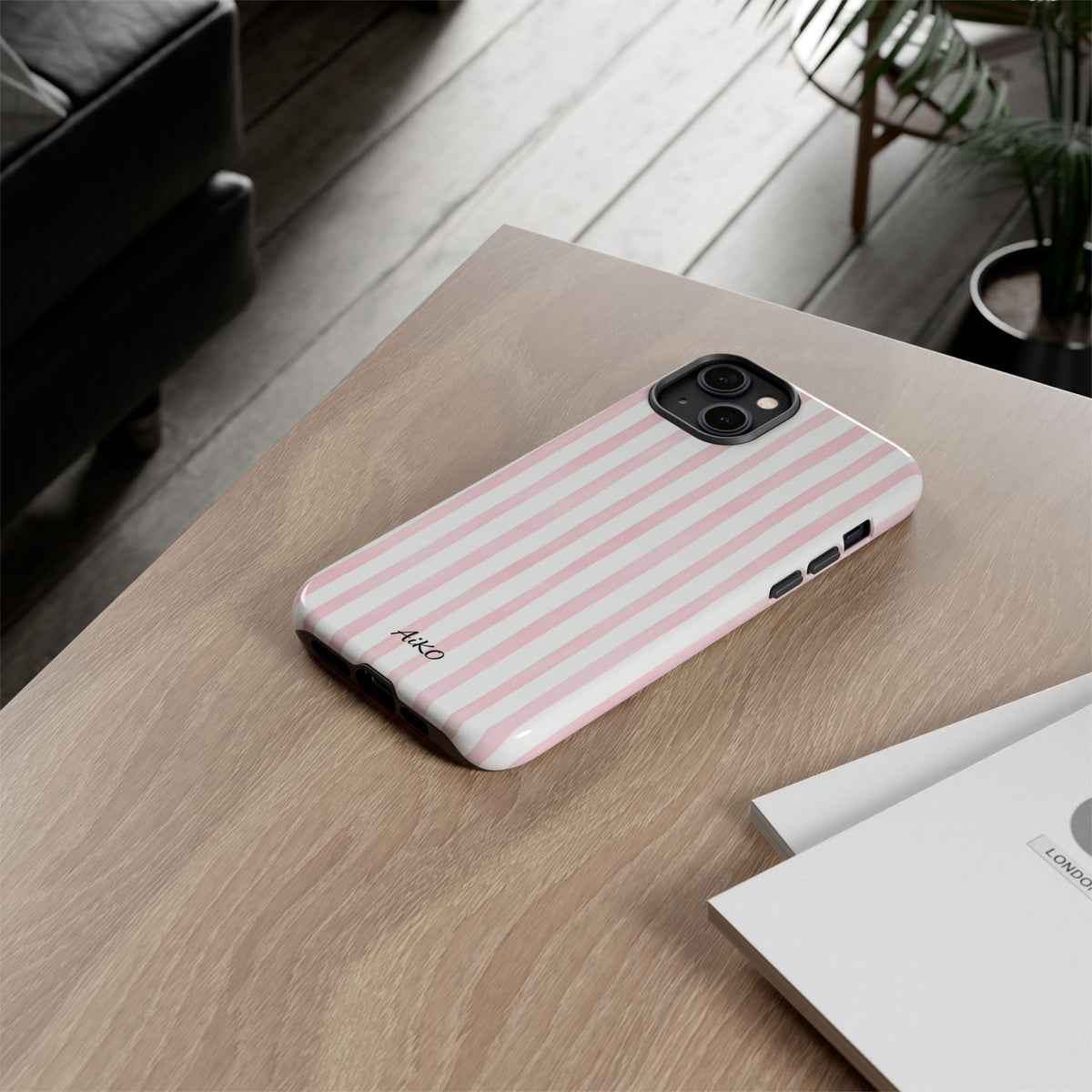 Pink Blush Stripes