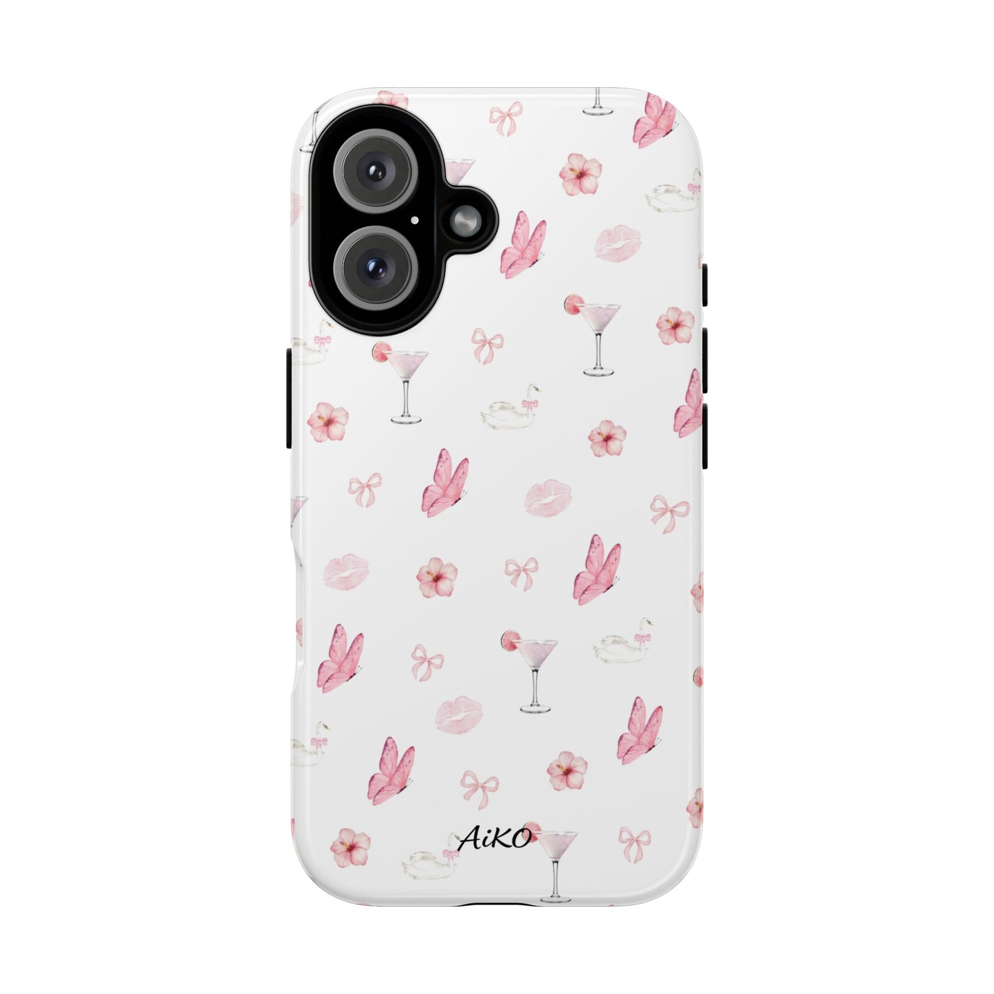 Pink Floral & Cocktail
