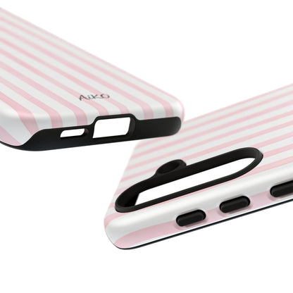 Pink Blush Stripes