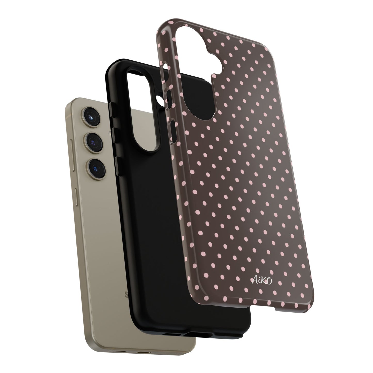 Baby Dots (Brown and Pink)