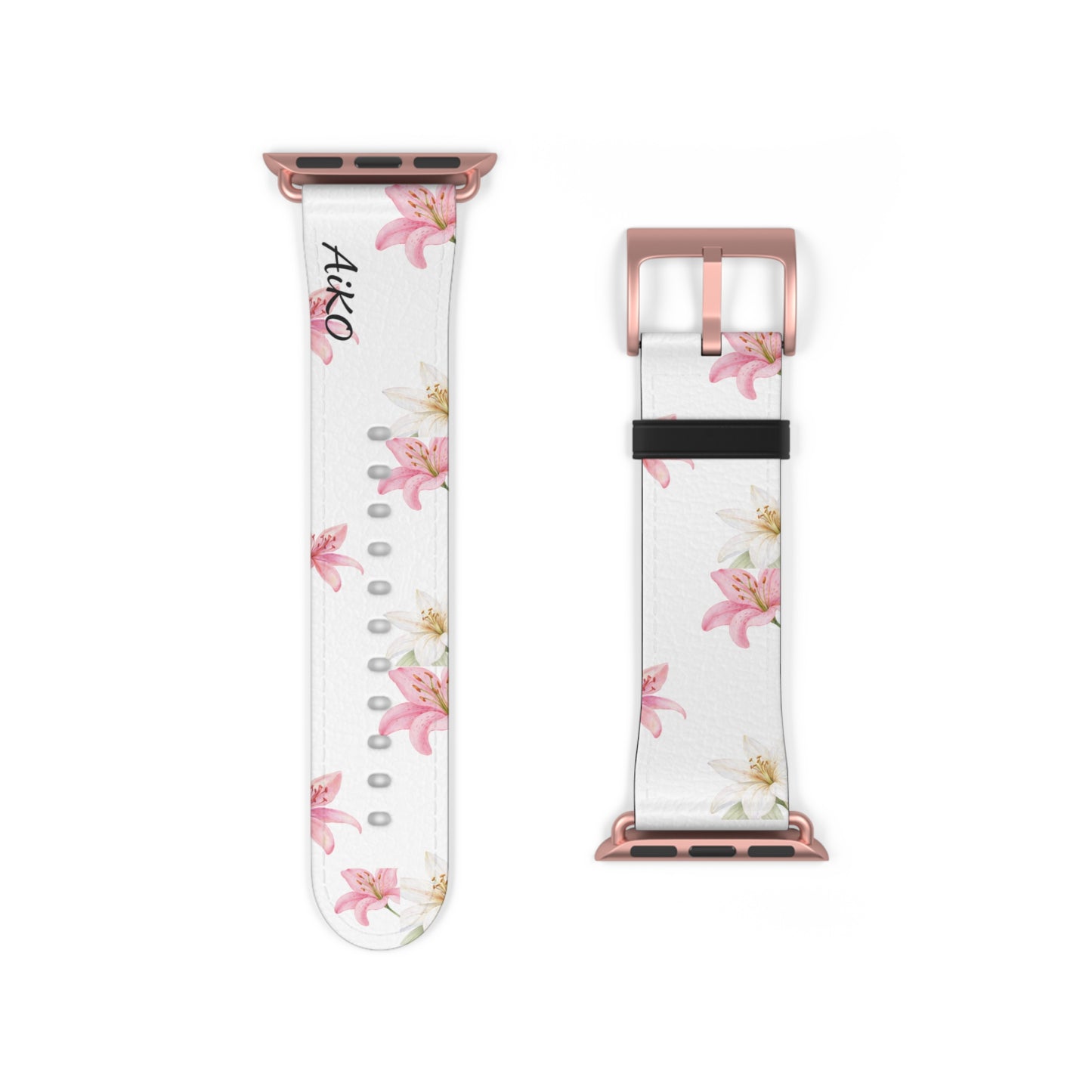 Blossom Grace (White) AppleWatch Band