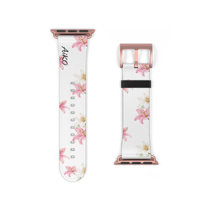 Blossom Grace (White) AppleWatch Band