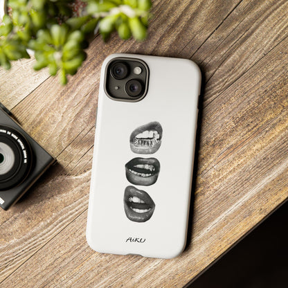 Monochrome Bite Lip Art