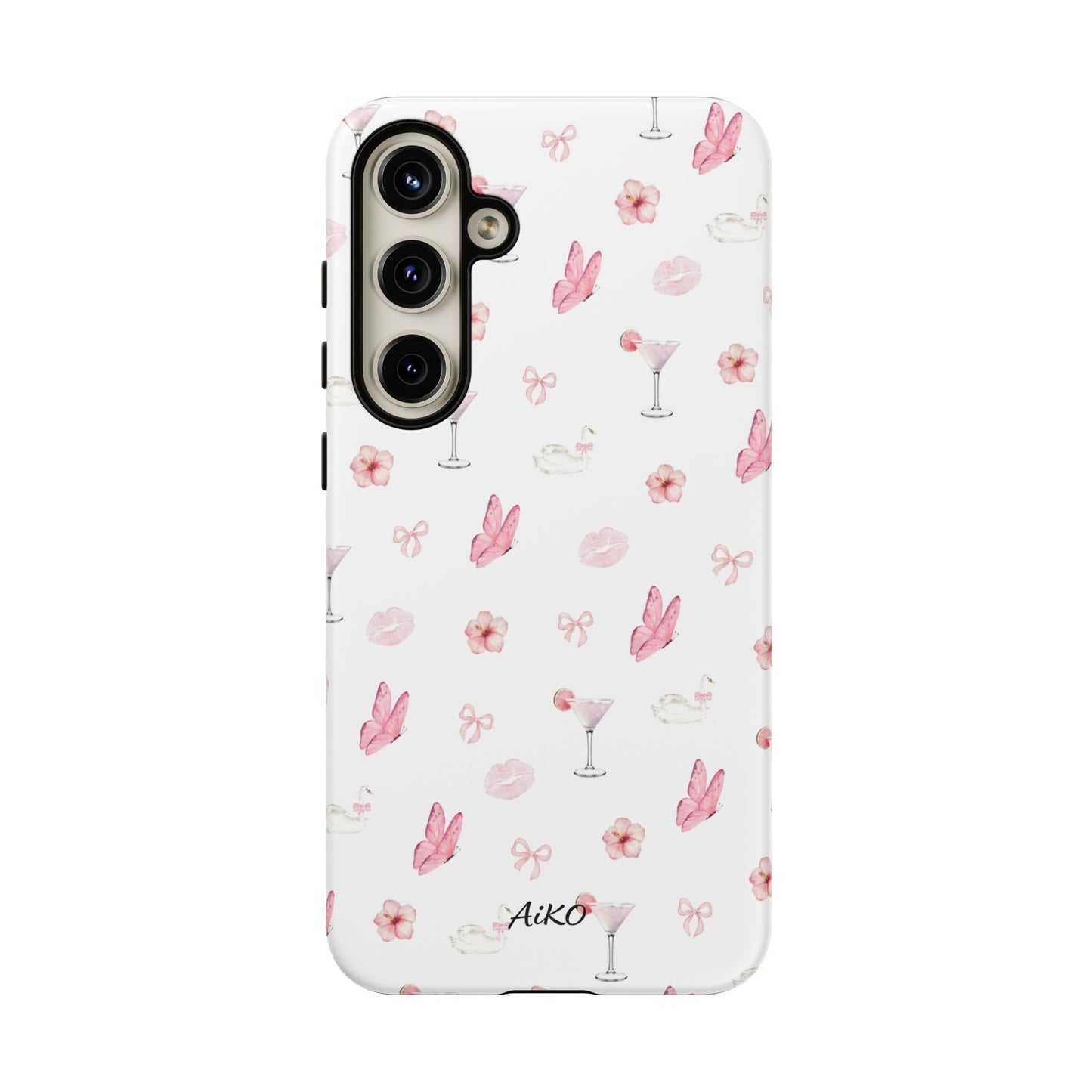 Pink Floral & Cocktail