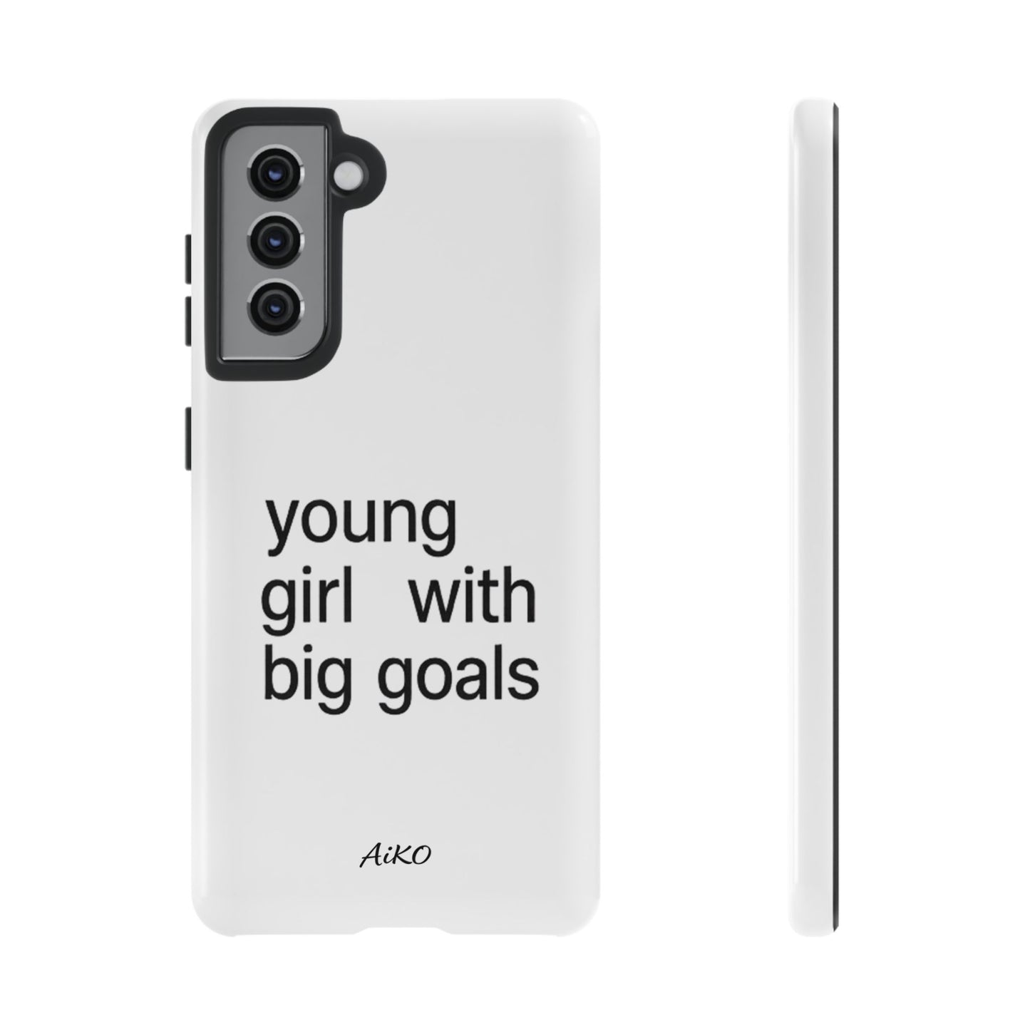 Young Girl With Big Goals