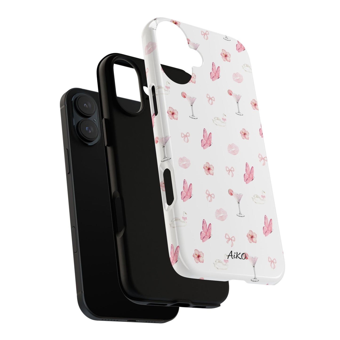 Pink Floral & Cocktail