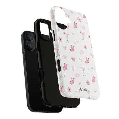 Pink Floral & Cocktail