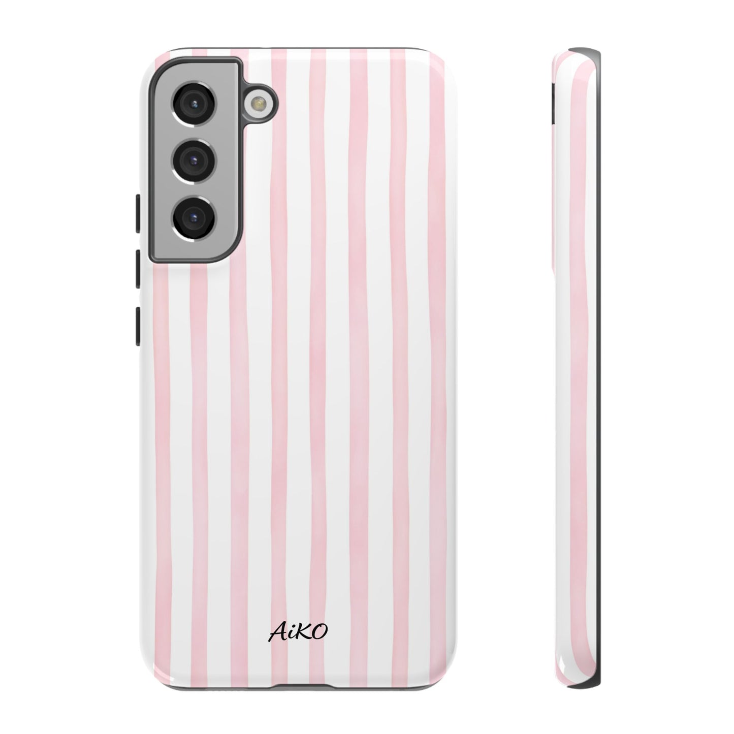 Pink Blush Stripes