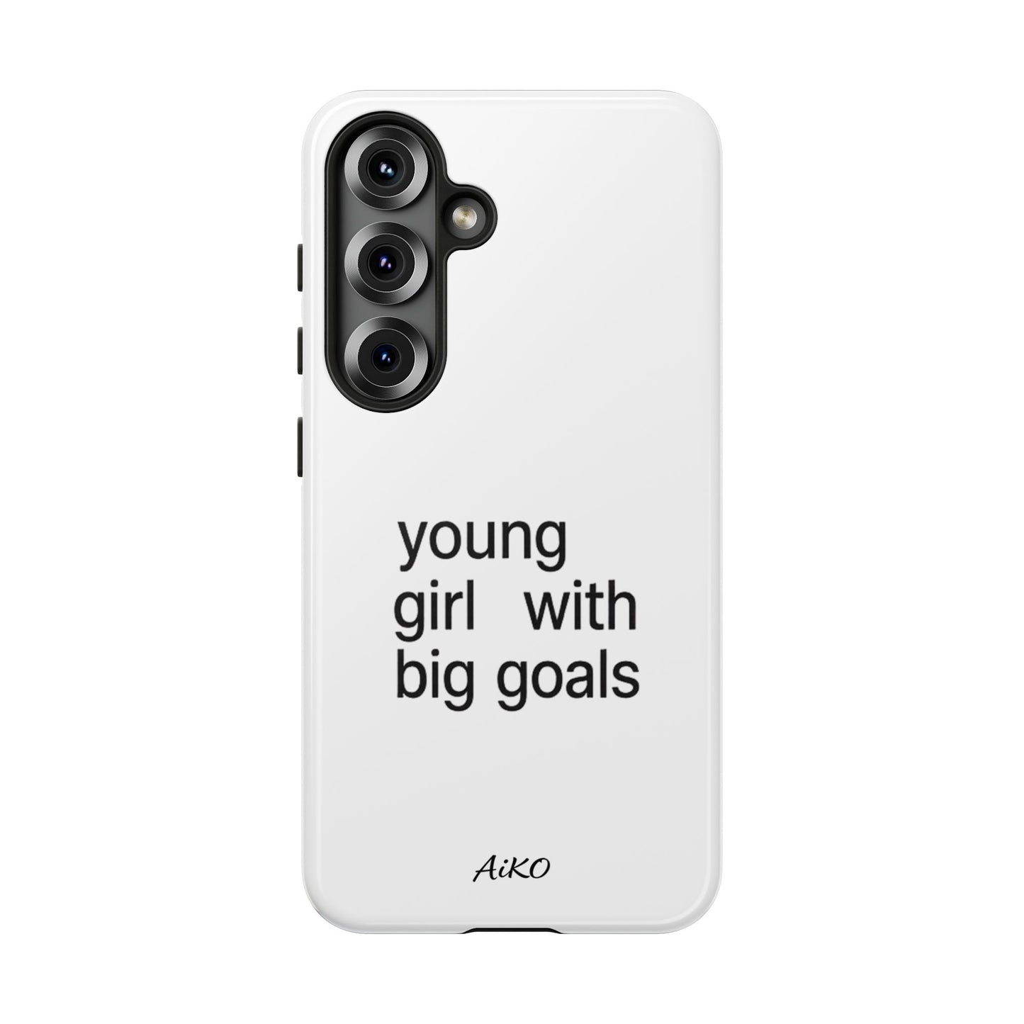 Young Girl With Big Goals