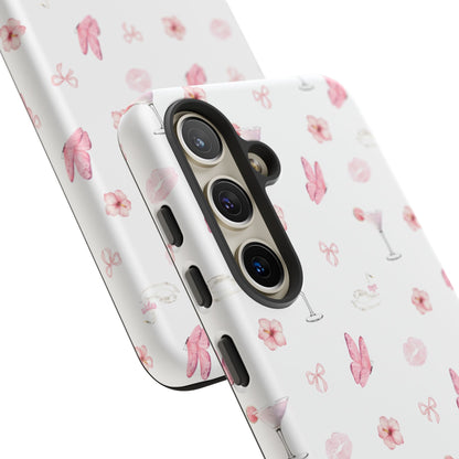 Pink Floral & Cocktail
