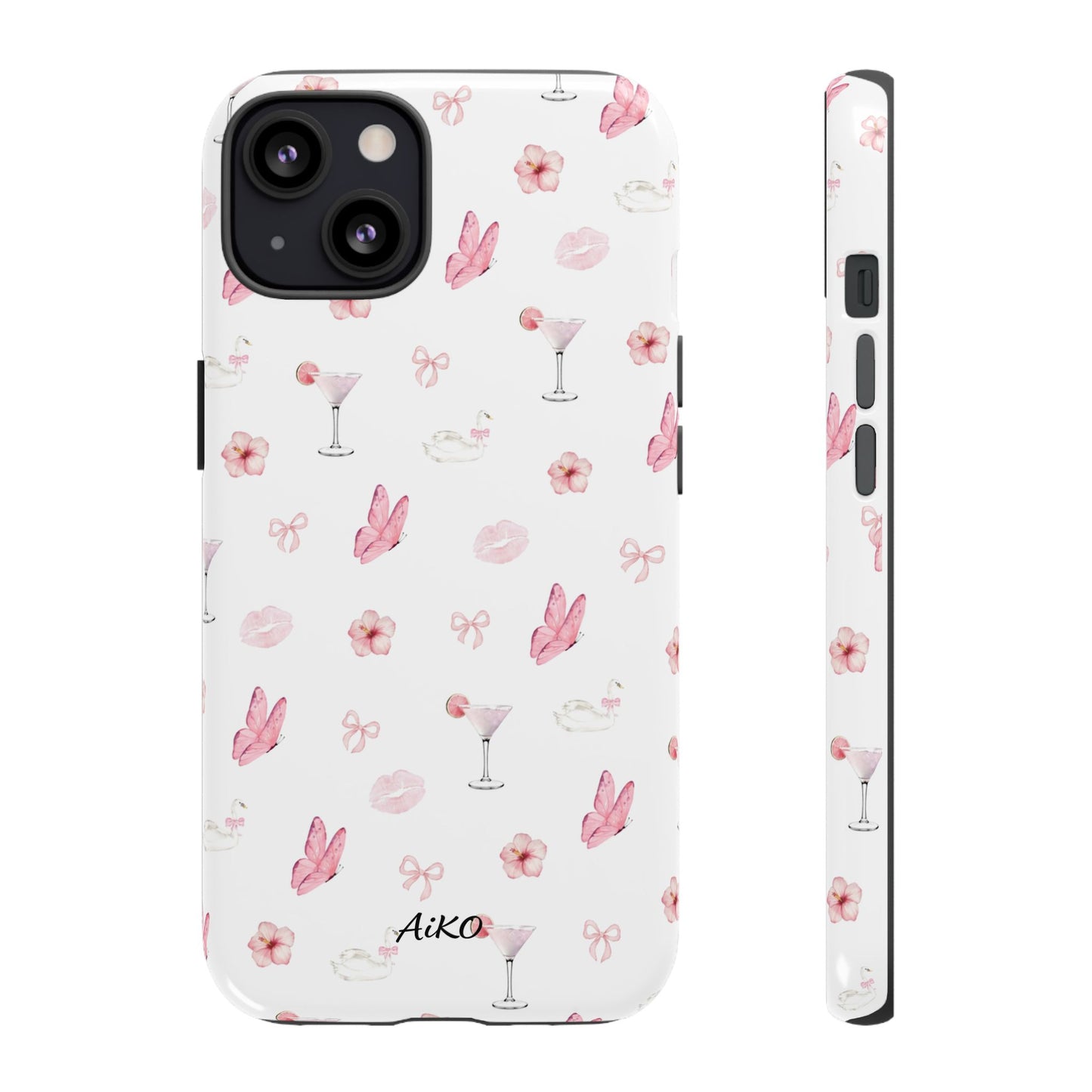 Pink Floral & Cocktail
