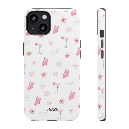 Pink Floral & Cocktail