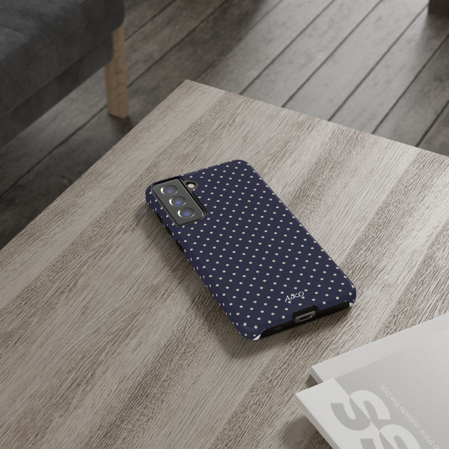 Baby Dots ( Navy and Blue)