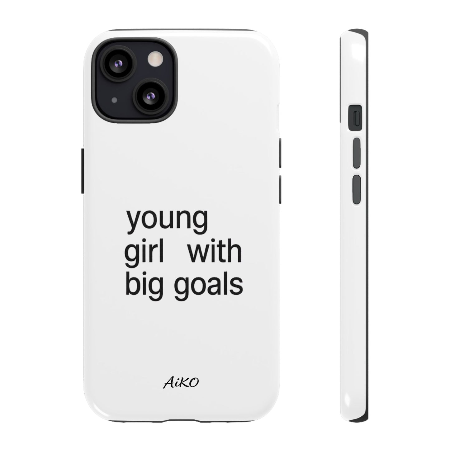 Young Girl With Big Goals