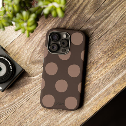 Polka Dots (Brown)