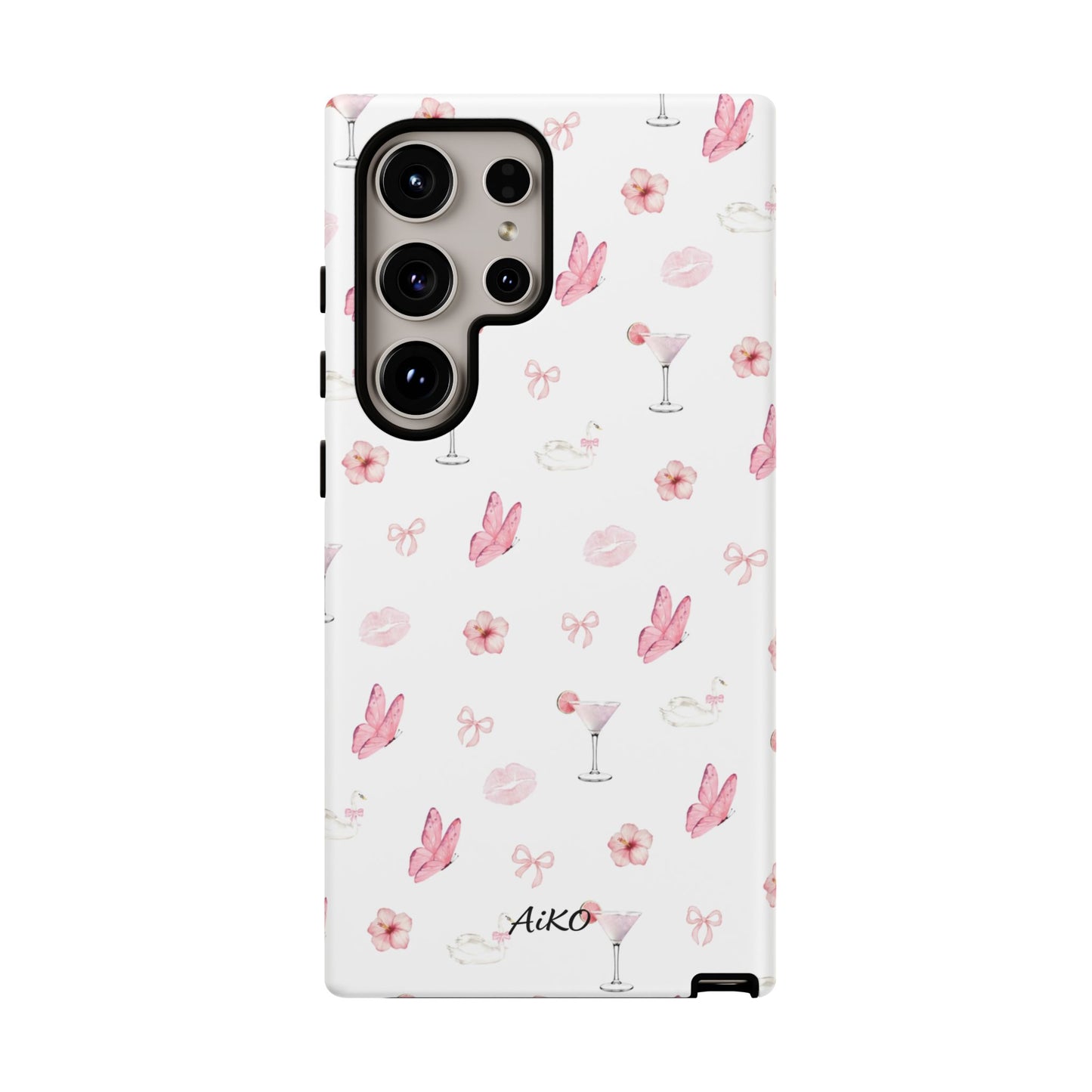 Pink Floral & Cocktail